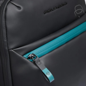 Piquadro Zaino trolley cabina undeseater in tessuto resistente all'acqua con porta pc e protezione antiurto