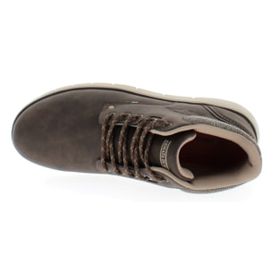 Armata di Mare Scarpe Uomo Stivaletti Casual Stringati con Soletta Rimovibile in Memory Foam AMU 2L827 Dk Brown