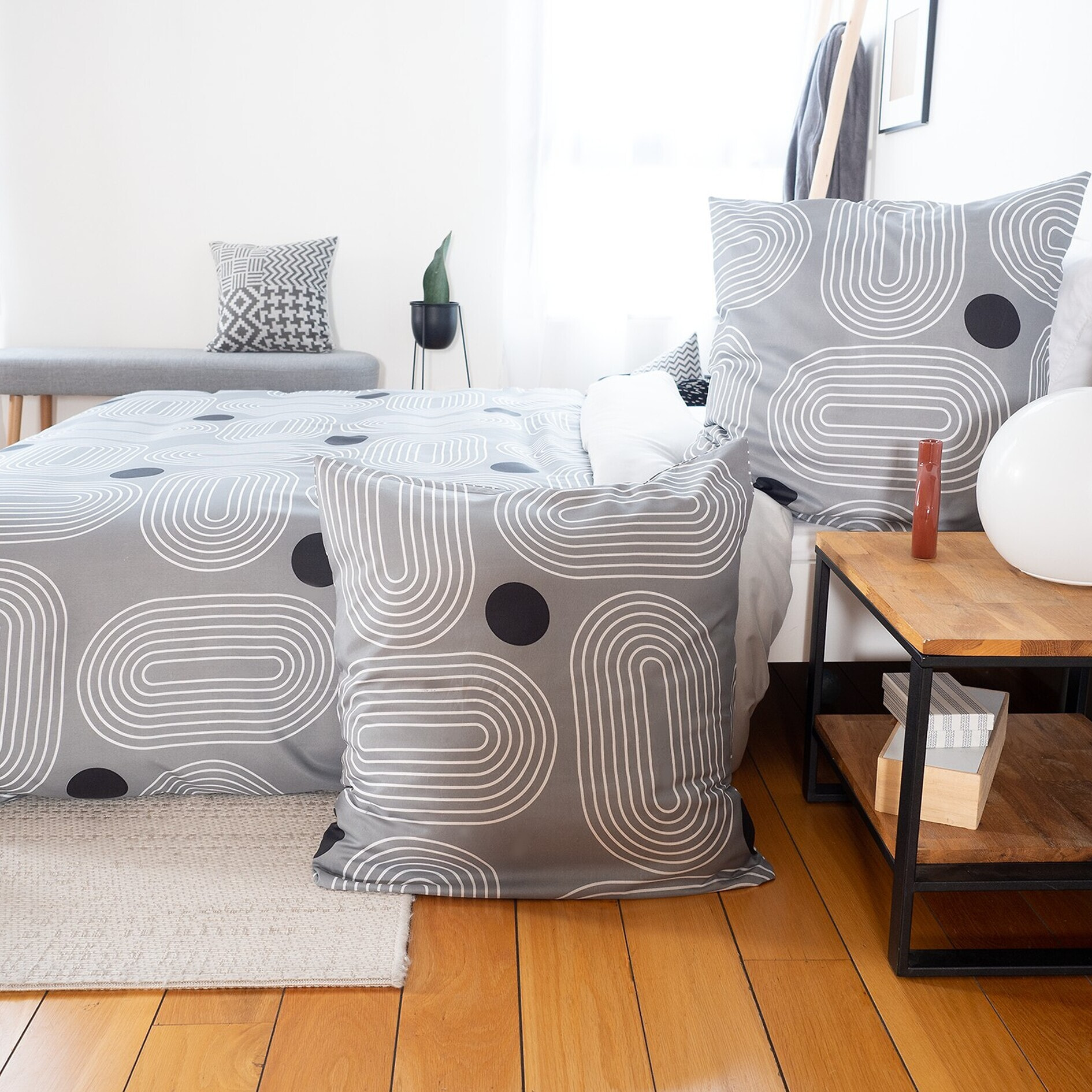 Parure Housse De Couette 3pcs 100% microfibre 72gsm Frogguie