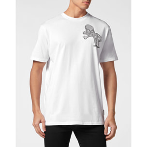 PHILIPP PLEIN Camiseta de cuello redondo y manga corta