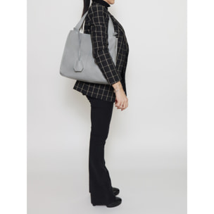 Borsa a spalla  da donna In Vera pelle Made in Italy 34x32x11 cm