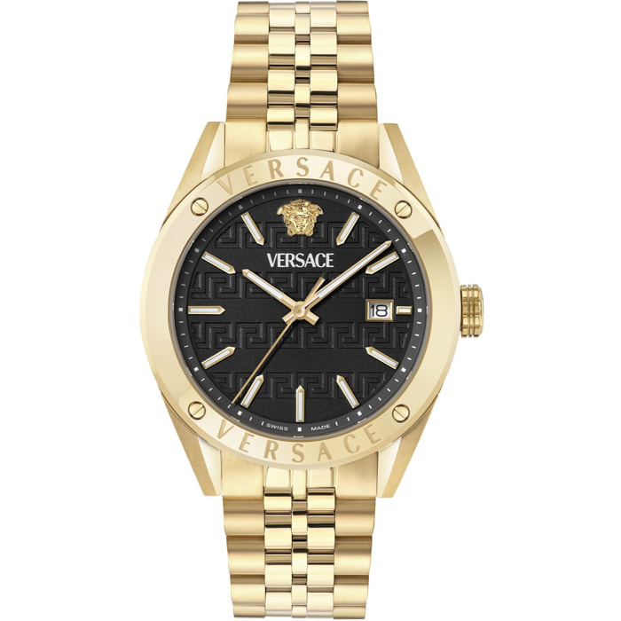 Versace Reloj Analógico De Cuarzo Athletic 3 Hands