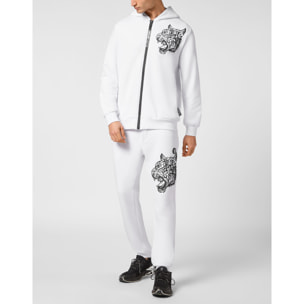 PLEIN SPORT Hooded Sweatjacket