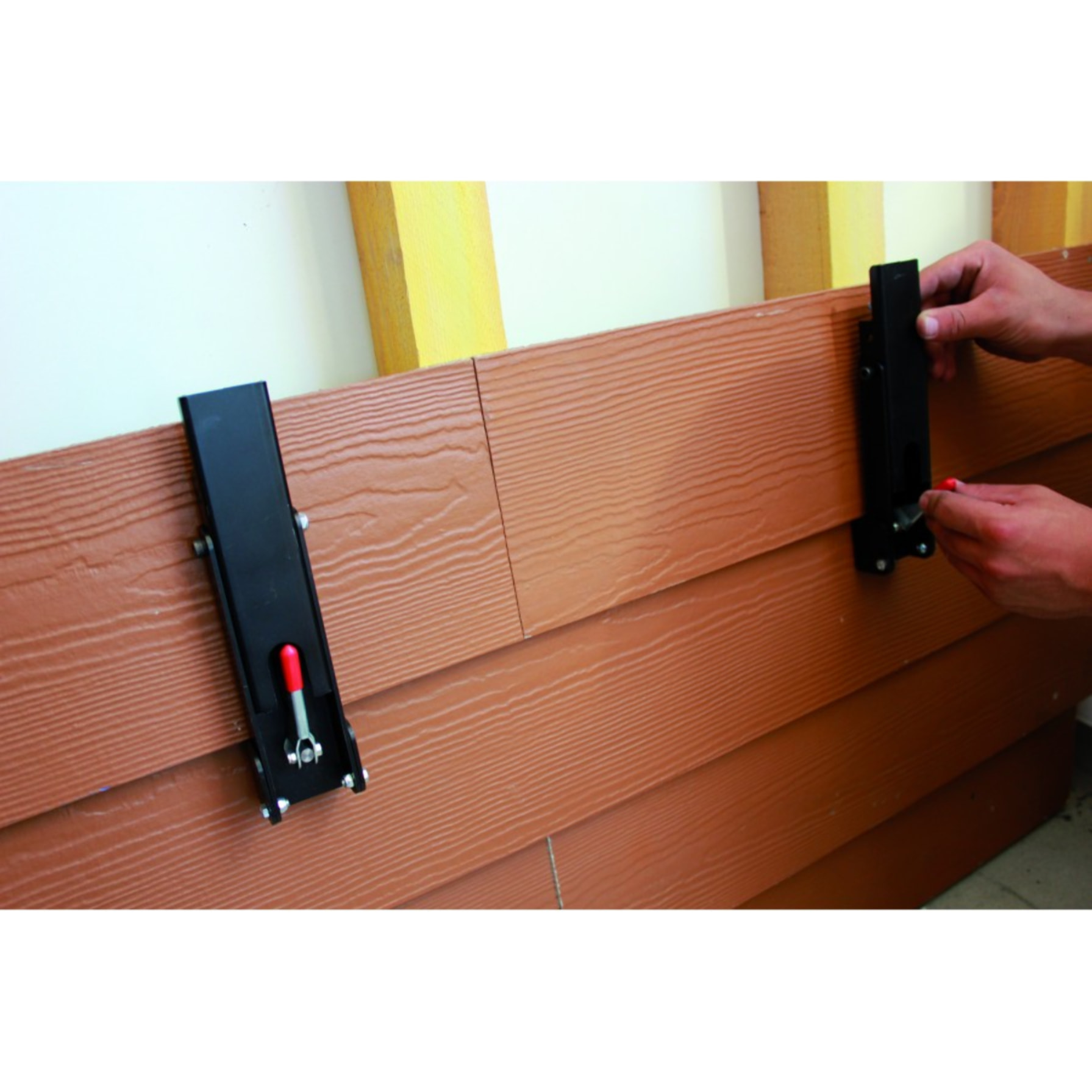 Set 2 accessoires de pose de bardage à recouvrement Clin Fix EDMA - 39855