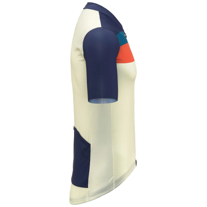 Briko - Maglie gioco, Uomo, Bianco - Jerseyko Stripe