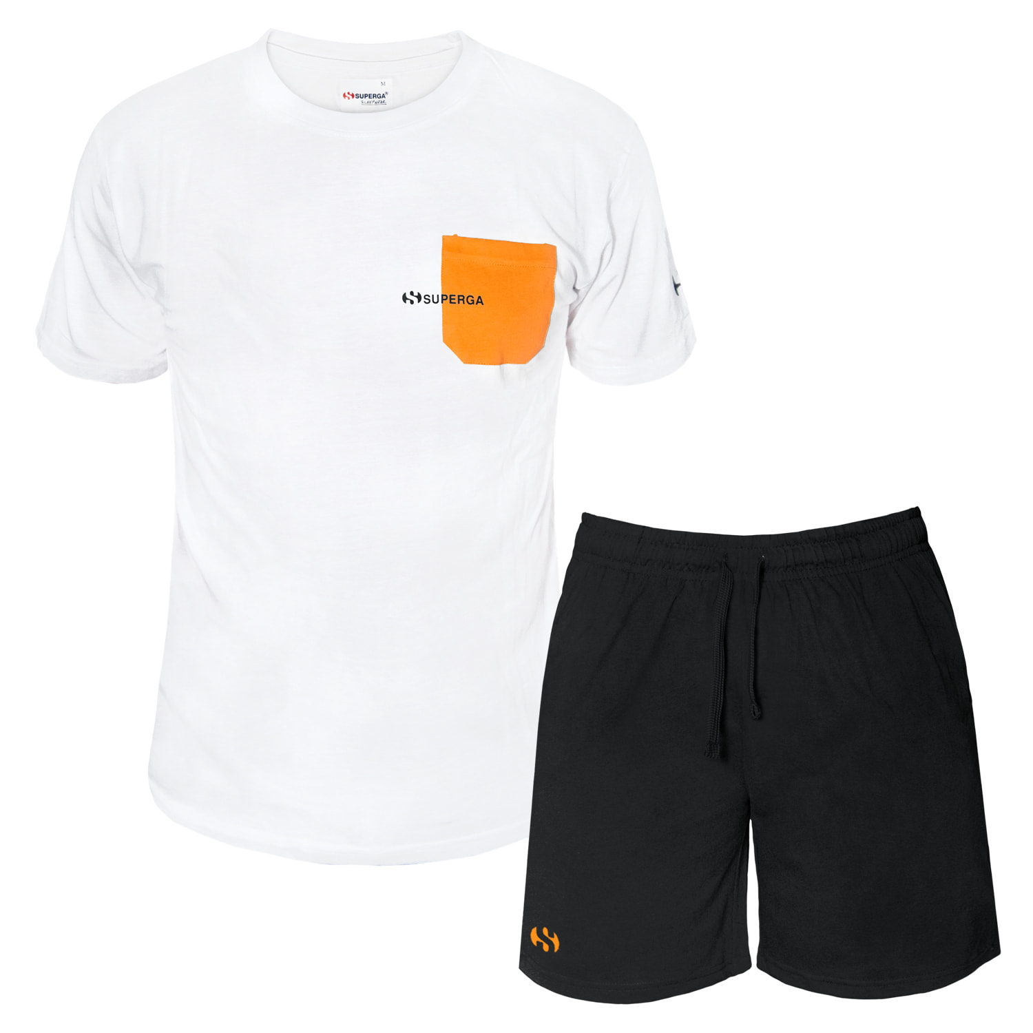 Completo Uomo SUPERGA Corto Cotone Jersey