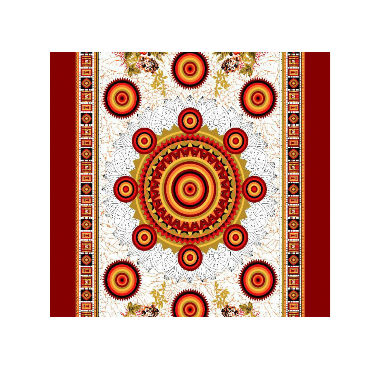 Telo Mare Fouta Modello Moranda Con Frange