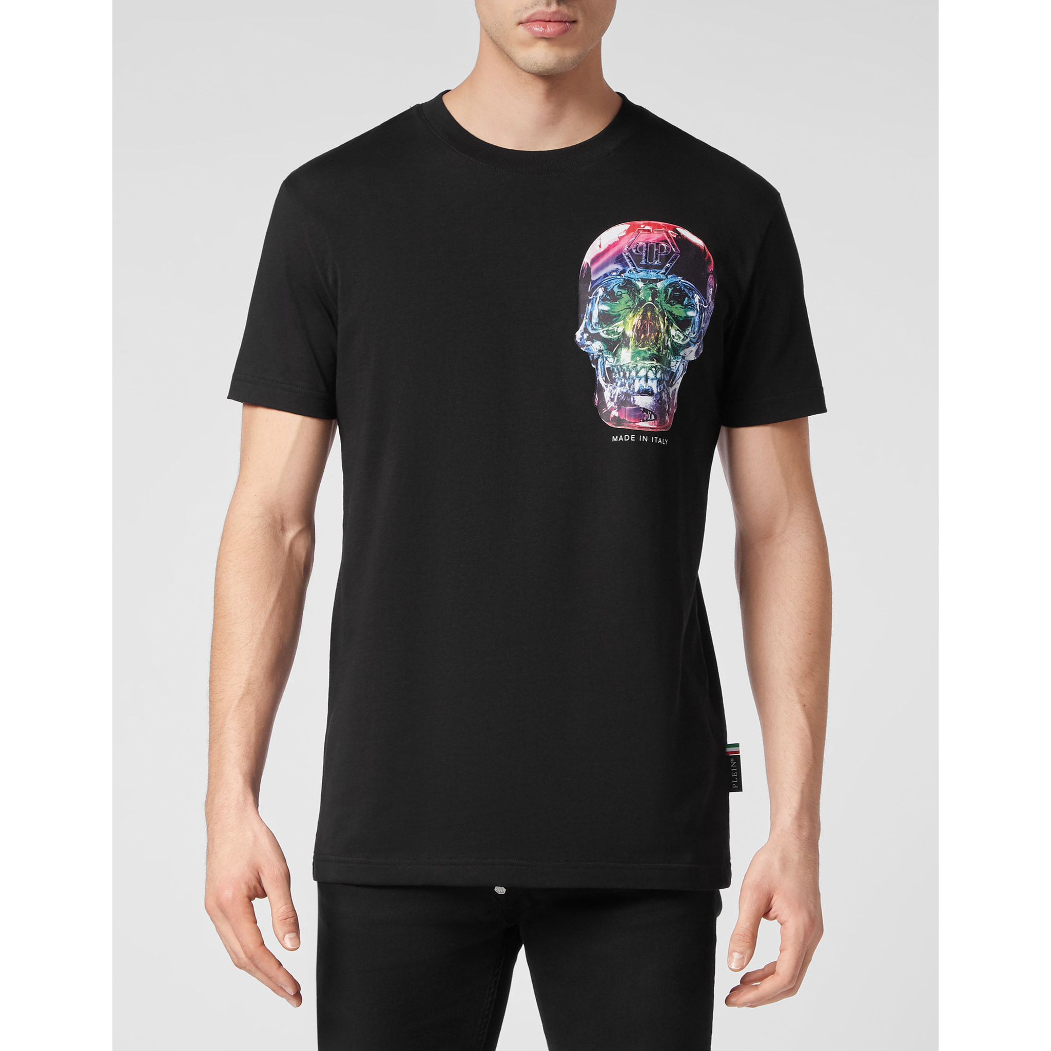 PHILIPP PLEIN Camiseta Cuello Redondo SKULL