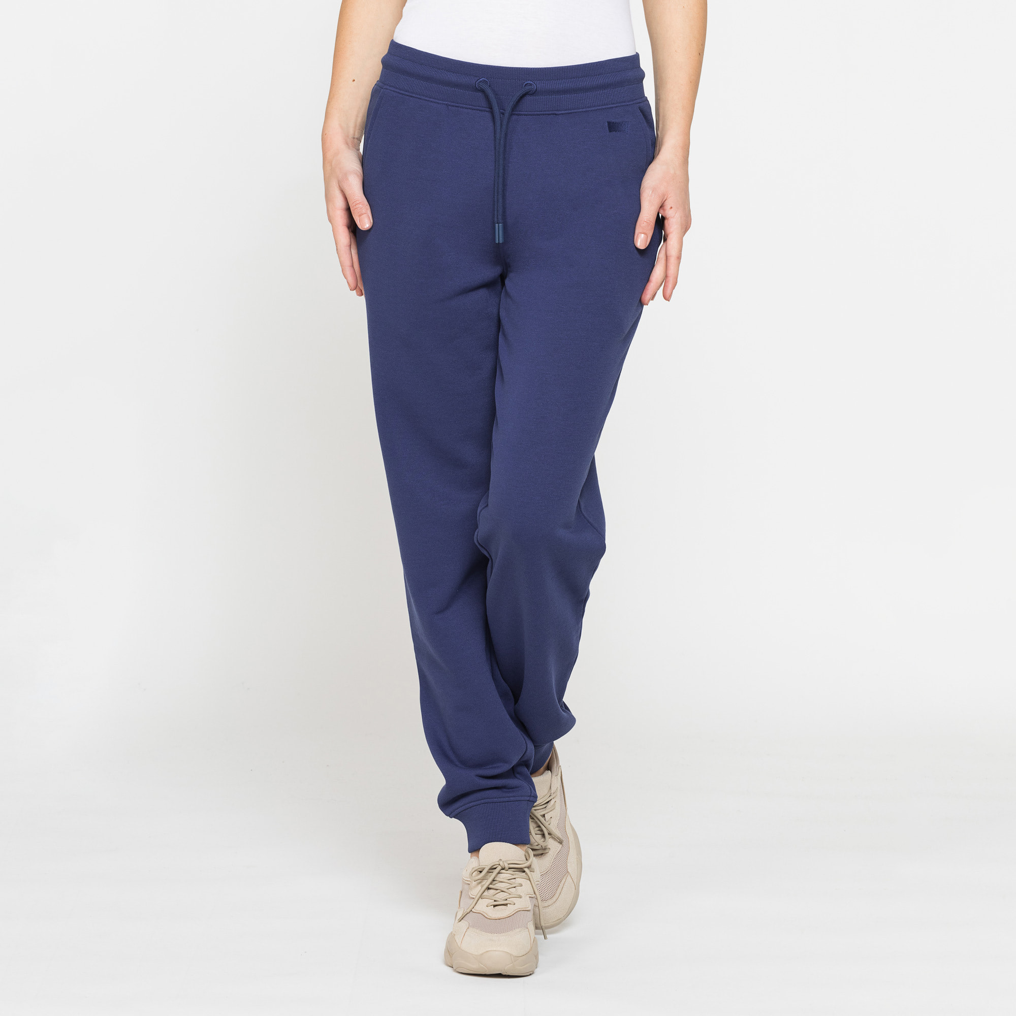PANTALONI IN FRENCH TERRY CON TASCHE