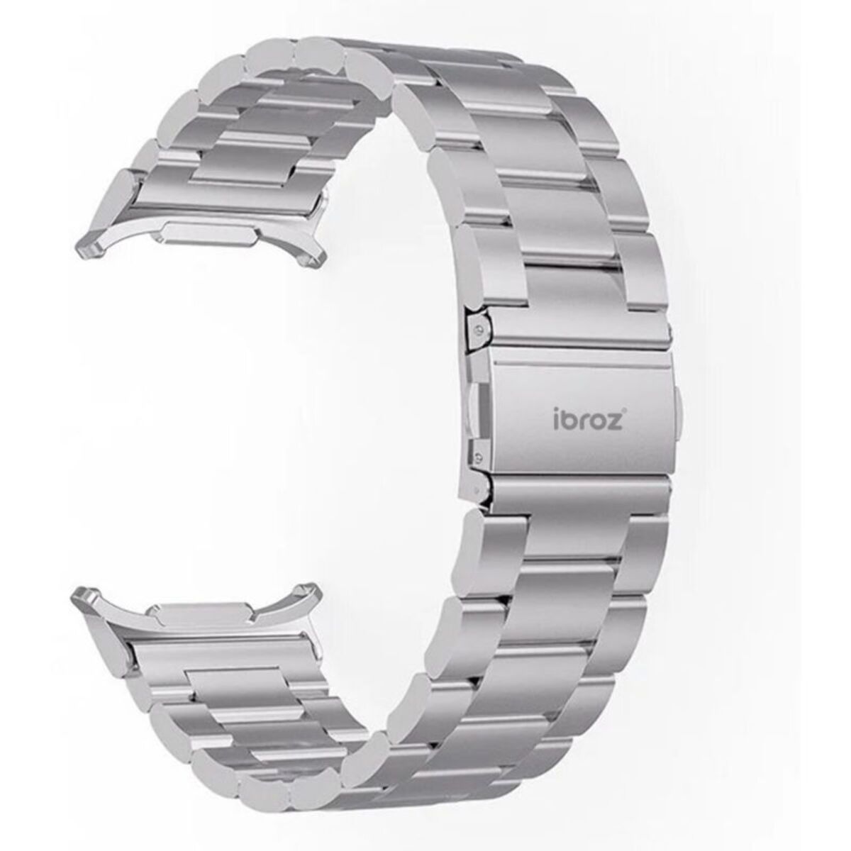 Bracelet IBROZ Galaxy Watch Ultra 47 mm acier silver
