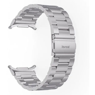Bracelet IBROZ Galaxy Watch Ultra 47 mm acier silver