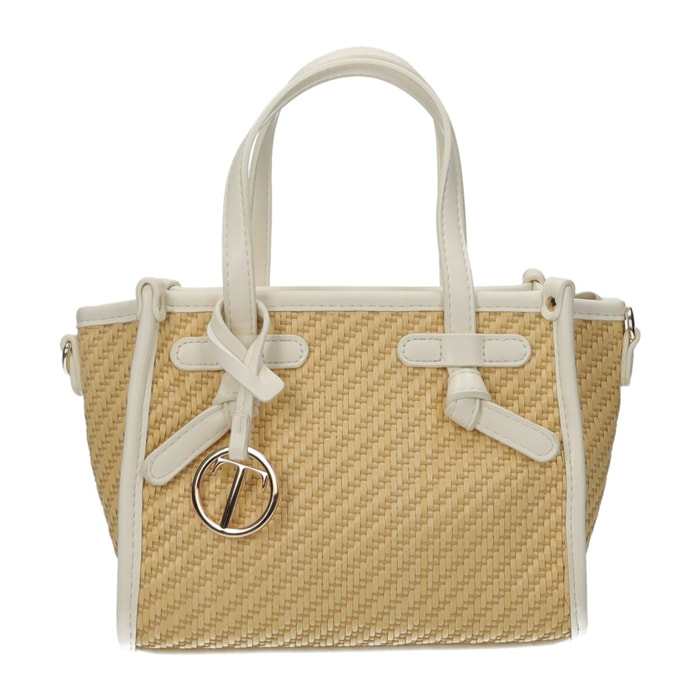 Borsa Adulto unisex Tata Italia Bianco