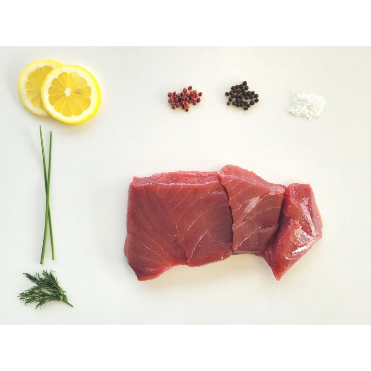 4 Steaks de Thon Alabacore sur peau sans arête - 4x150g - Ocean Pacifique