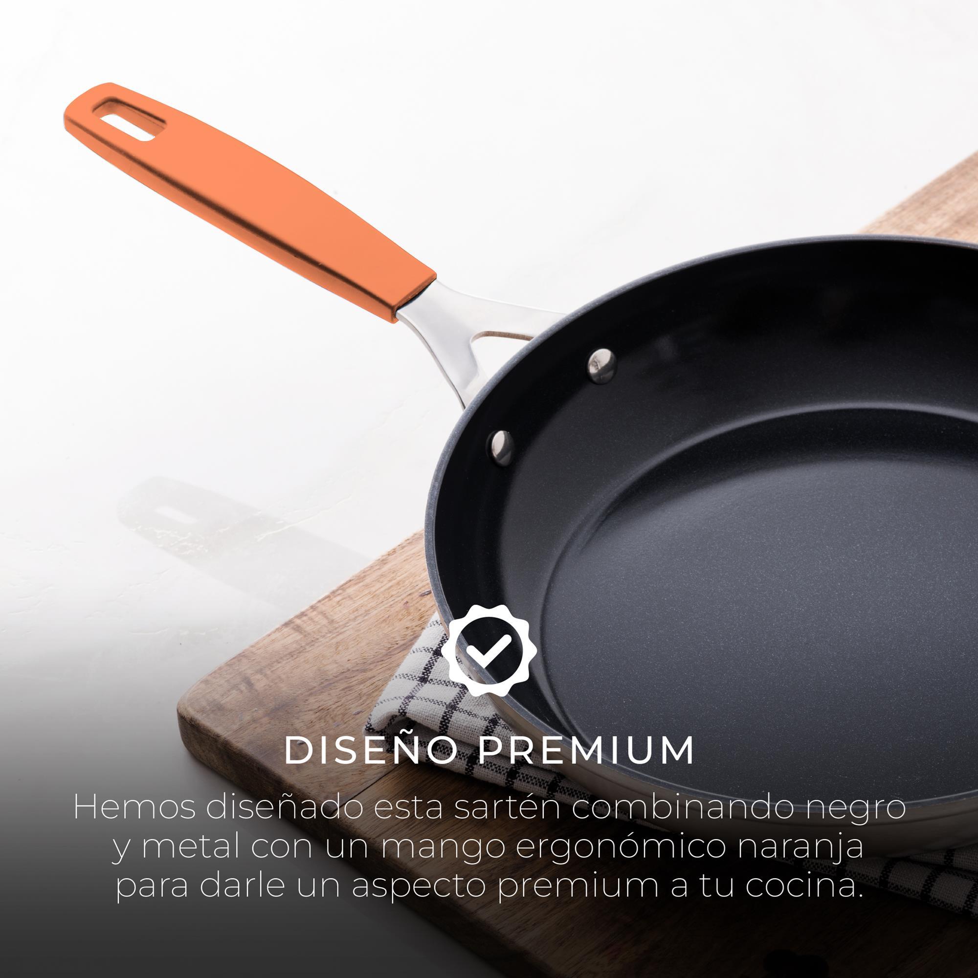 Juego de 2 Sartenes Ø16Ø28cm en aluminio forjado para inducción COMPACT San Ignacio