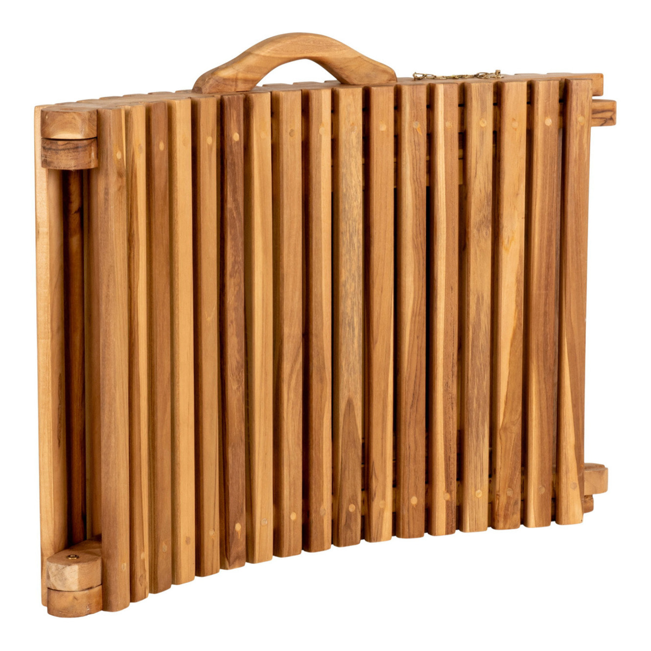Sdraio da giardino Arrieta in teak naturale