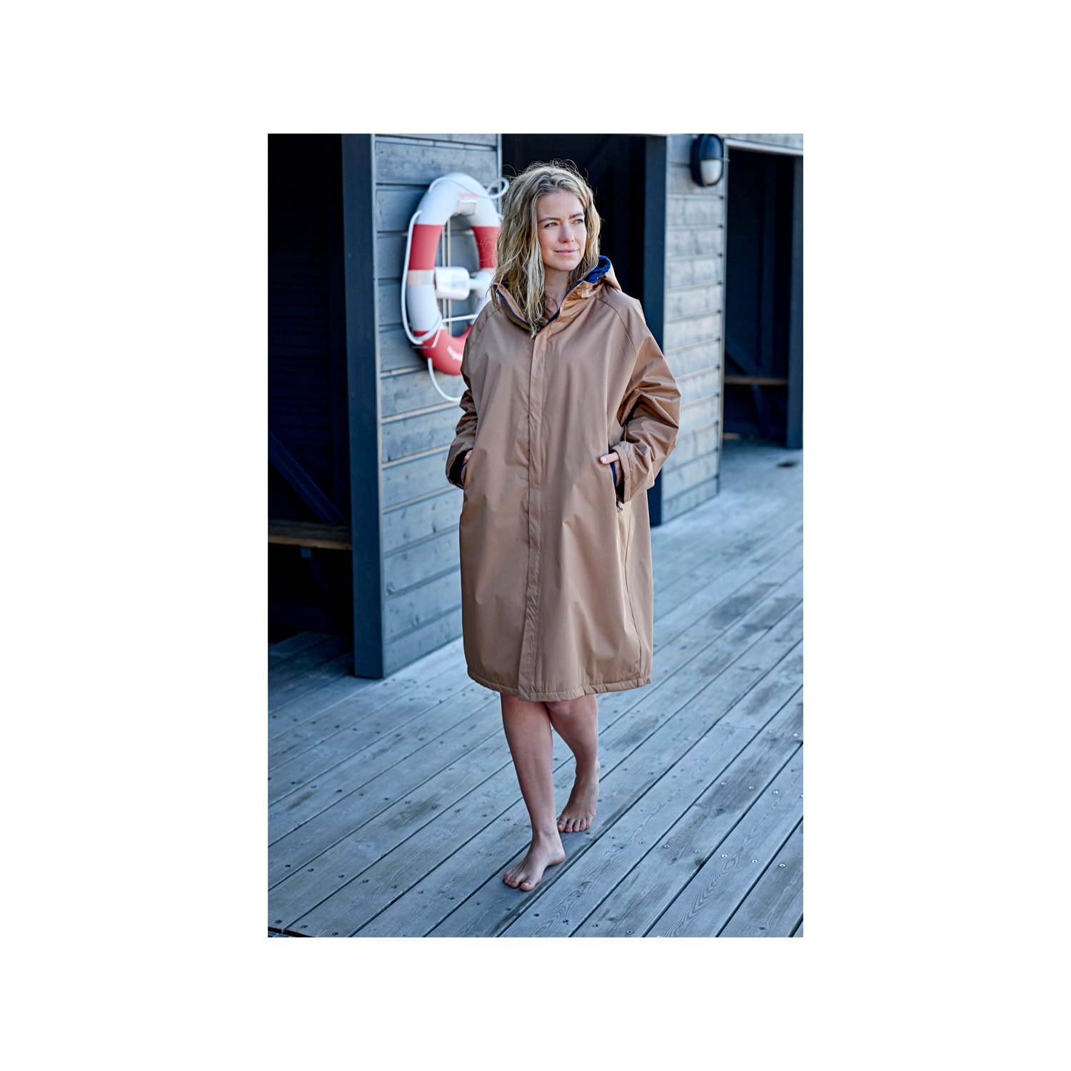 Poncho d’extérieur chaud North