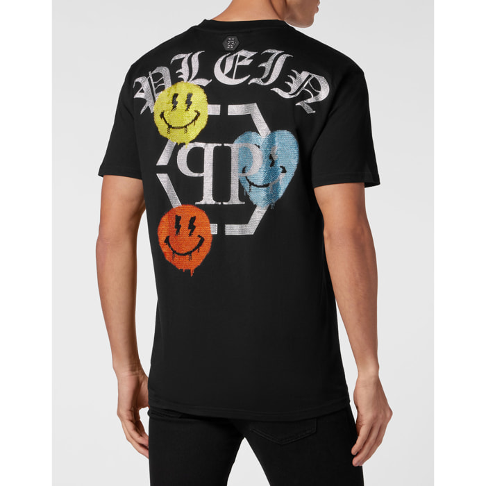 PHILIPP PLEIN T-Shirt Round Neck SMILE