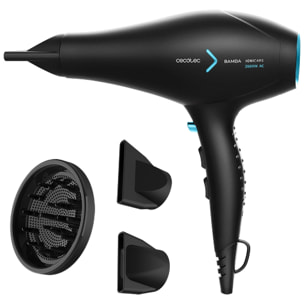 Cecotec Sèche-cheveux ionique Bamba IoniCare 5350 PowerShine Ice. 2600 W de puis