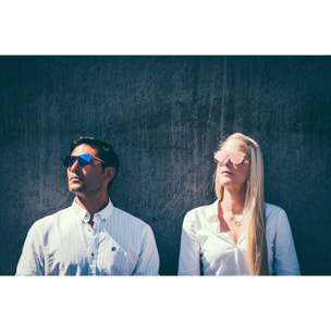 Occhiali da sole rossi Palo Alto Arles.