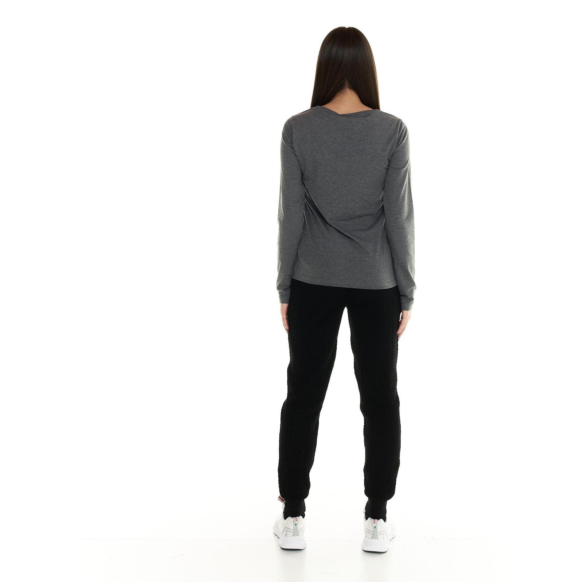 Camiseta de mujer Leone de manga larga Griss