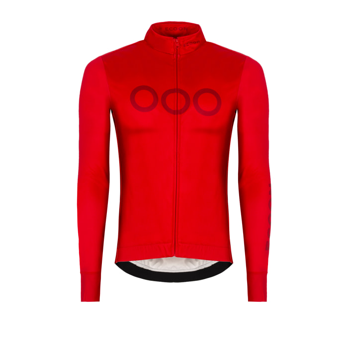 Maillot de manga larga ECOON modelo Mont Ventoux en color Rojo