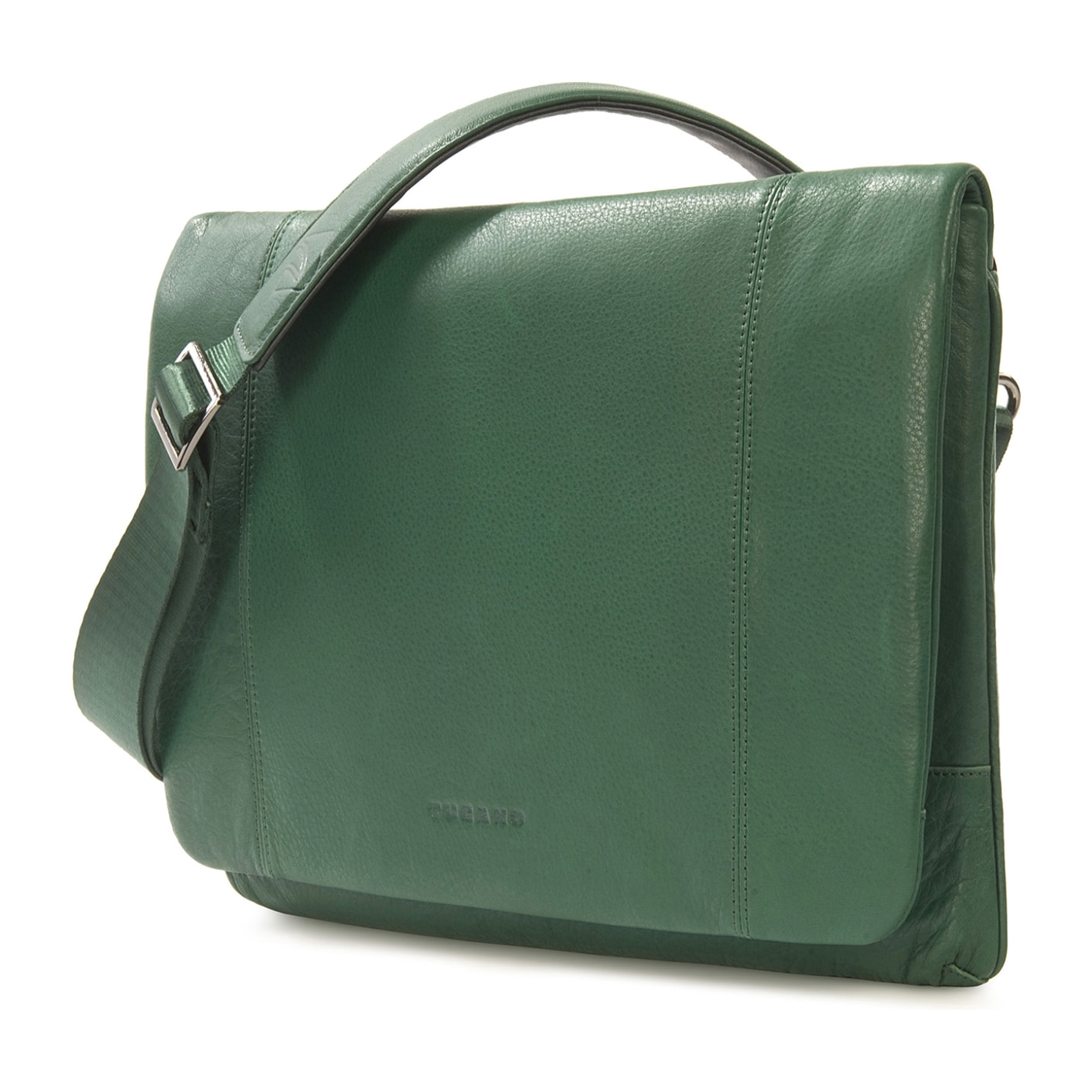 Borsa a tracolla  unisex In Vera pelle Made in Italy 23,5x34x4,5 cm