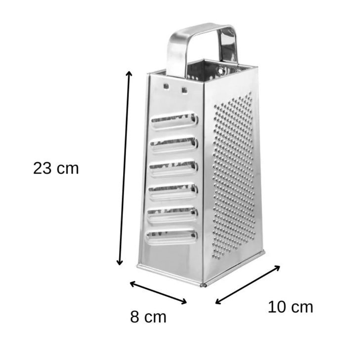 Râpe quatre face multiusage 23 cm Fackelmann Handmade Tradition