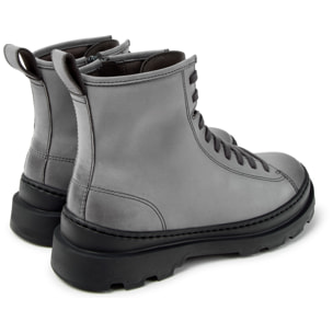 Botines - CAMPER Brutus+ - Gris - Piel lisa