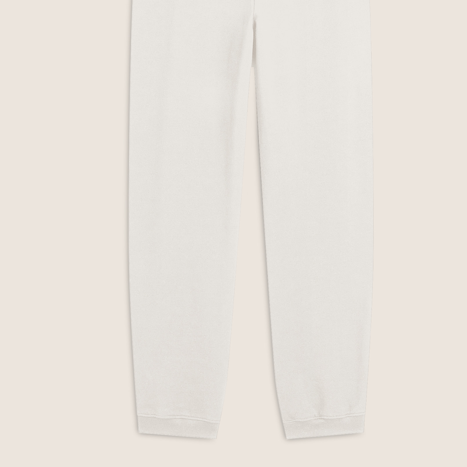 Pantaloni jogger donna in felpa garzata con elastico logato