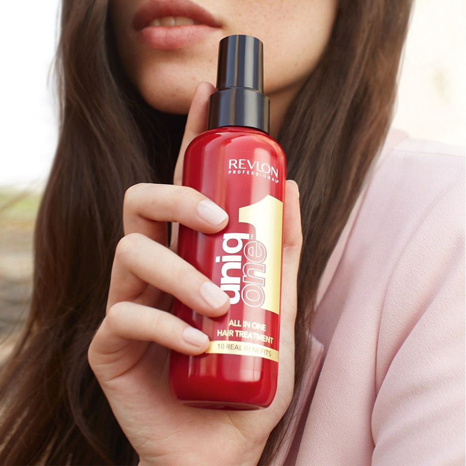 UNIQONE™ - Masque spray Sans Rinçage 10 Bienfaits Rouge Classique 150 ml