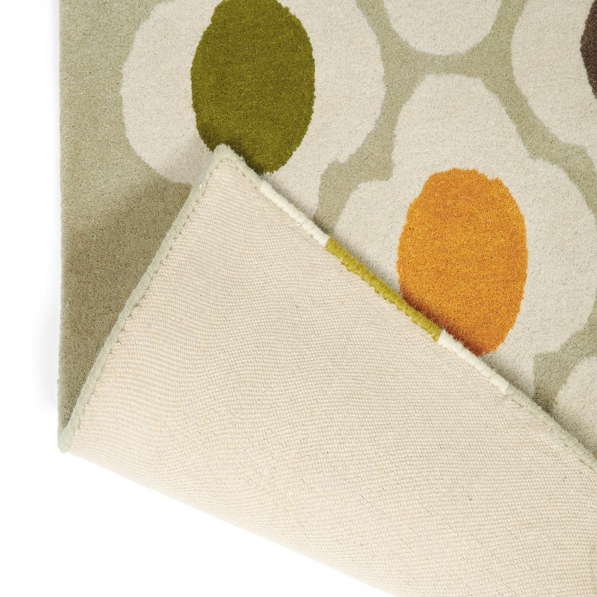 Tapis salon et chambre fait à la main en laine motif scandinave RAPI
