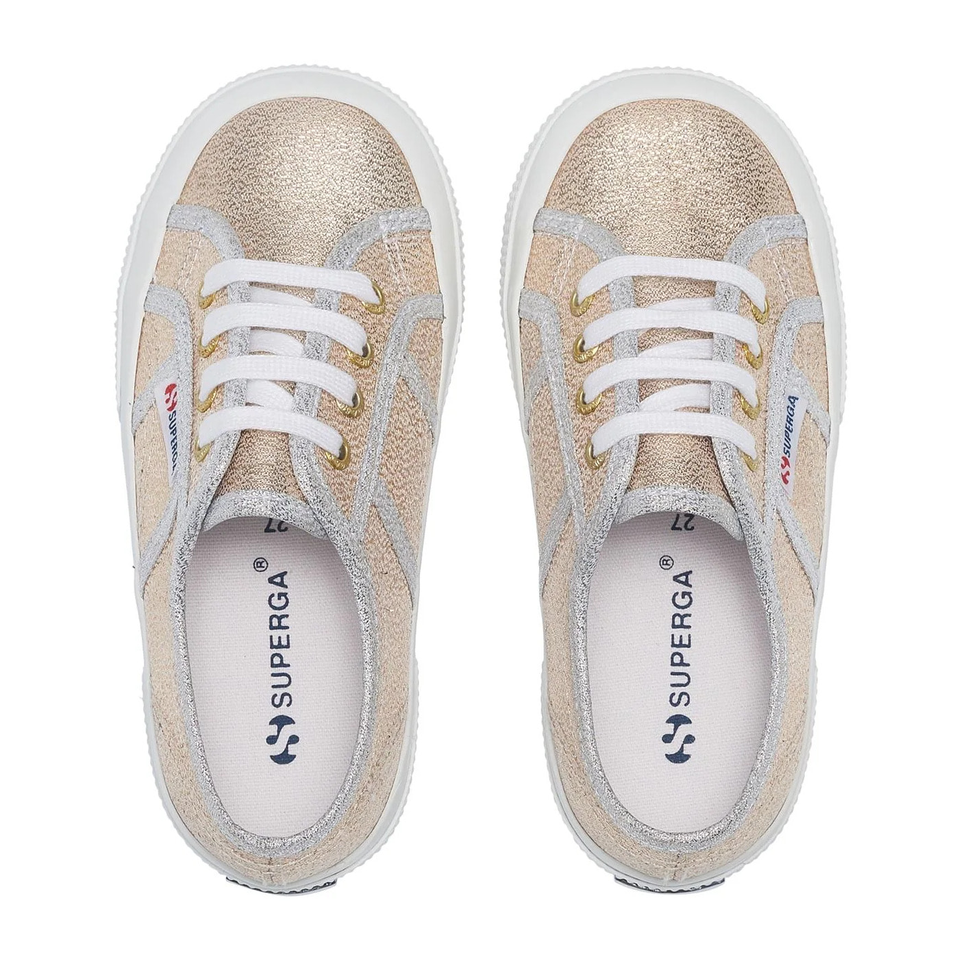 Le Superga Bambina Oro 2750-Lamej