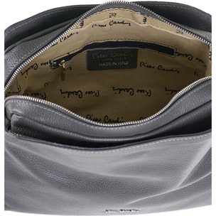 Borsa a tracolla da donna Made in Italy - Modello Aralia Lux - 100% pelle - 30.0 x 23.0 x 13.0 cm