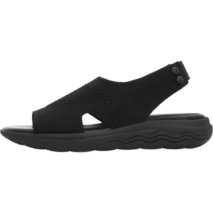 Sandalias Mujer de la marca GEOX  modelo SPHERICA EC5 D NEGRO