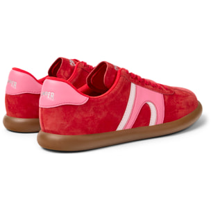 Sneakers - CAMPER Pelotas Soller - Rosso - Pelle nabuk