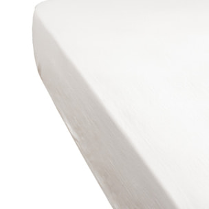 Drap housse 160x200 cm gaze de coton Bonnet 30 cm - GAIA