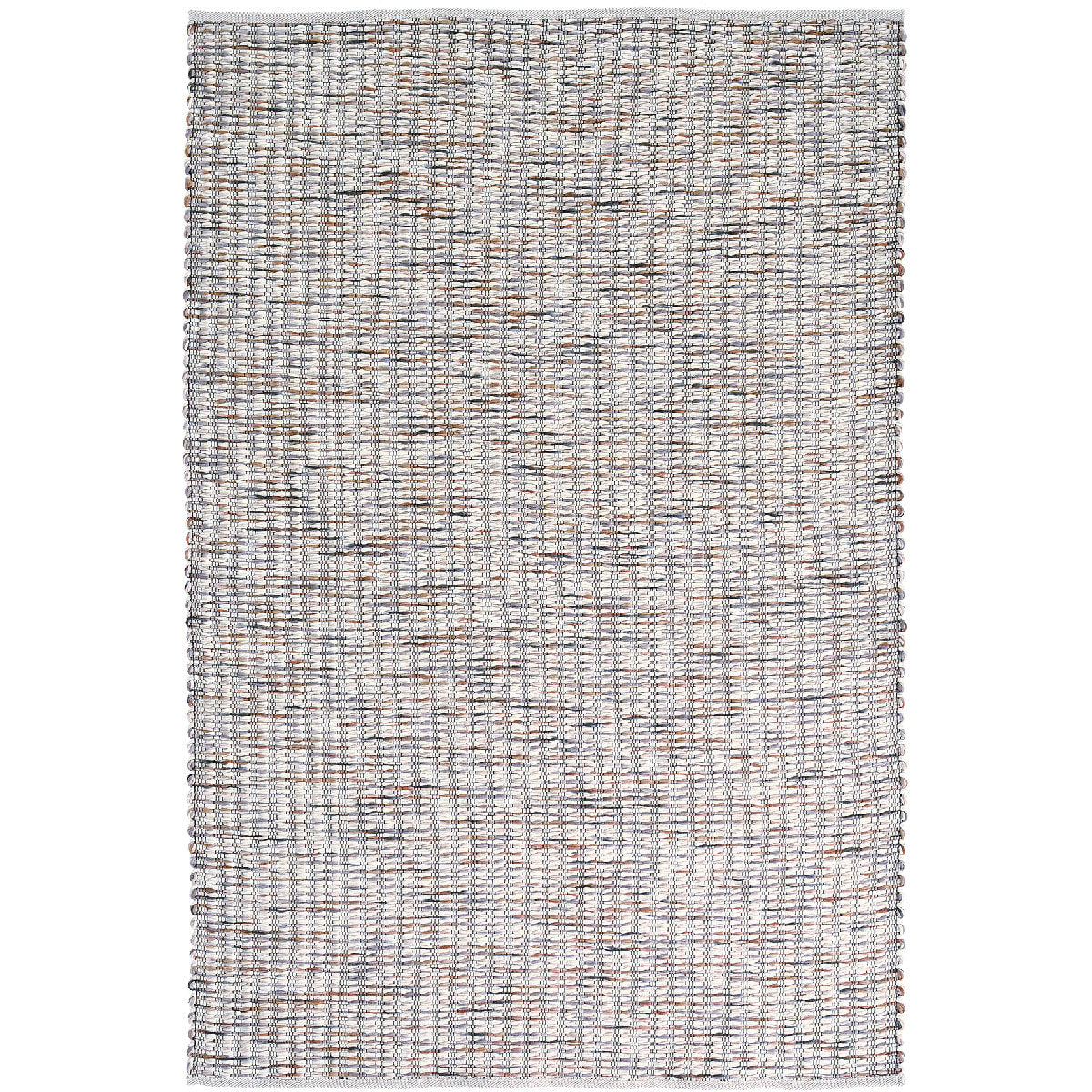 Tapis salon et chambre fait main en laine motif faux uni FIDE