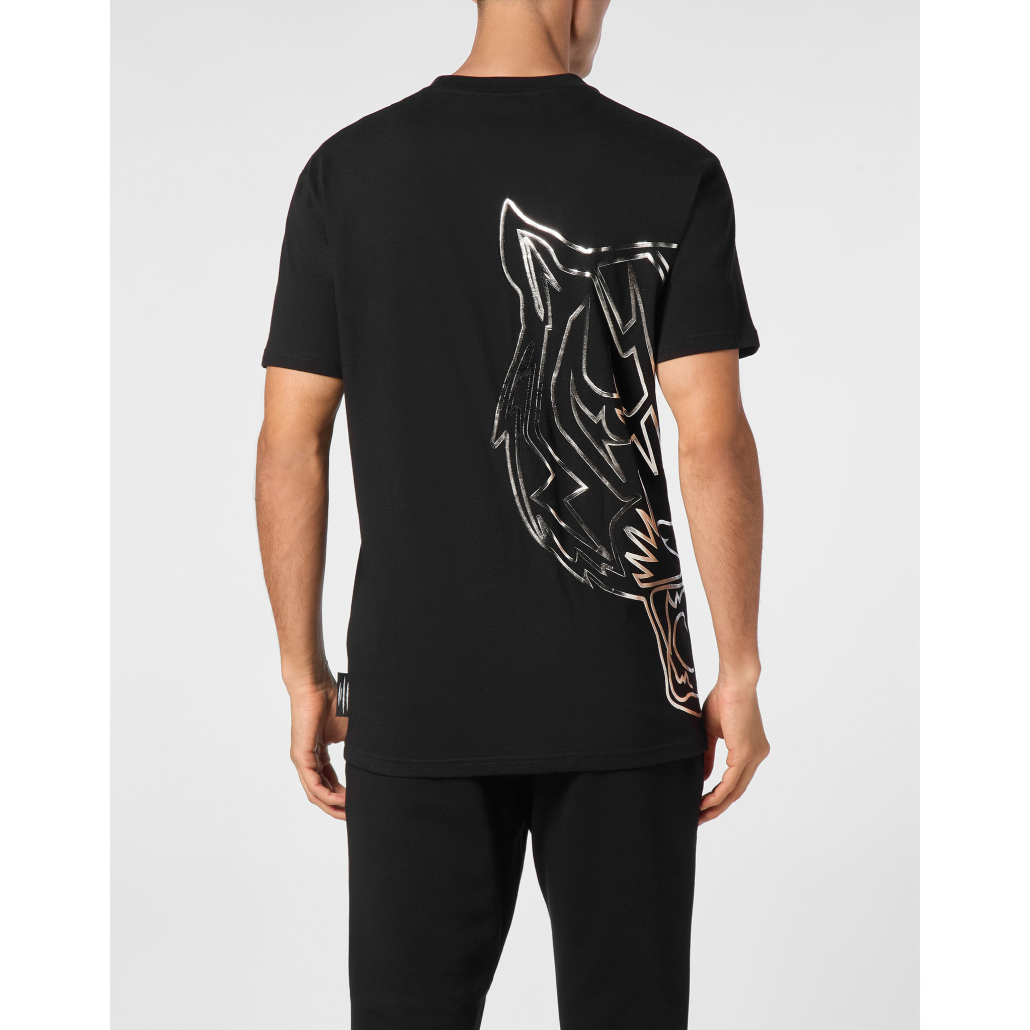 PLEIN SPORT Camiseta Cuello Redondo TIGER