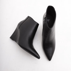 STIVALETTO ZEPPA NERO