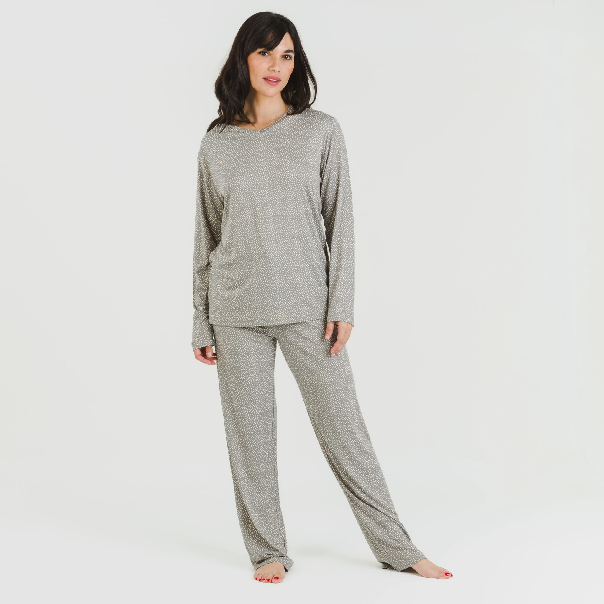 Pigiama lungo da donna lolenda soft