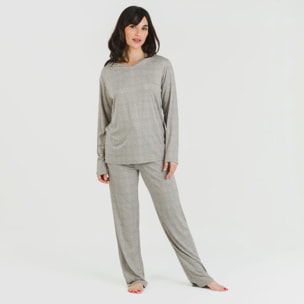 Pigiama lungo da donna lolenda soft