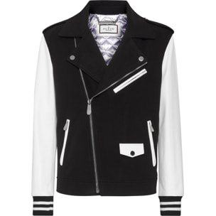 PHILIPP PLEIN Giacca biker in pelle