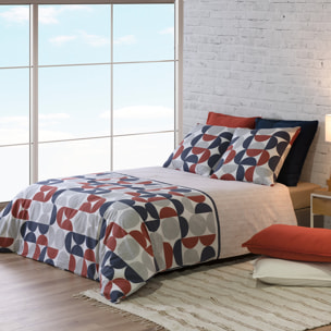 Parure housse de couette 3pcs 100% coton 57fils moon