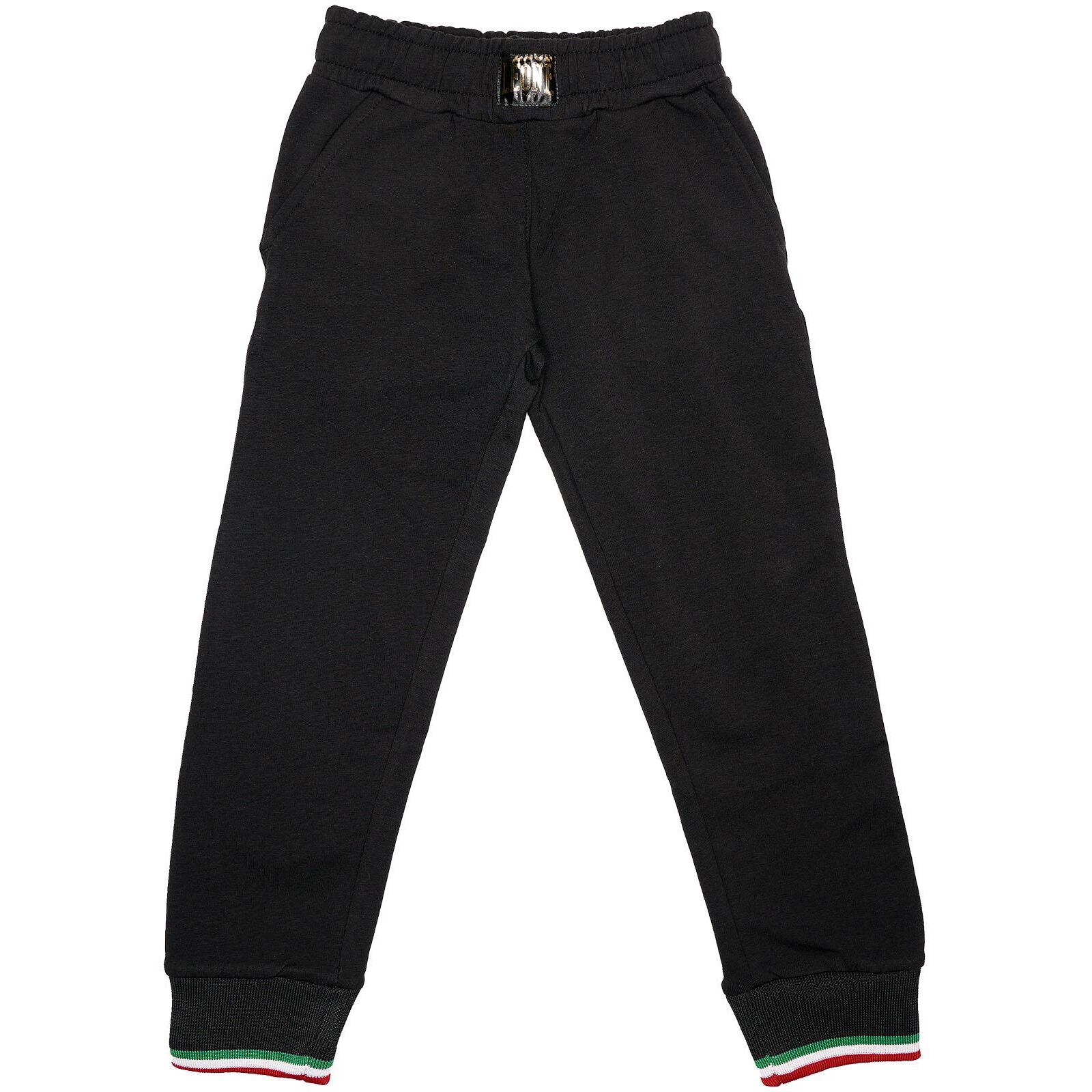 Pantalones de chándal italianos dorados para niño