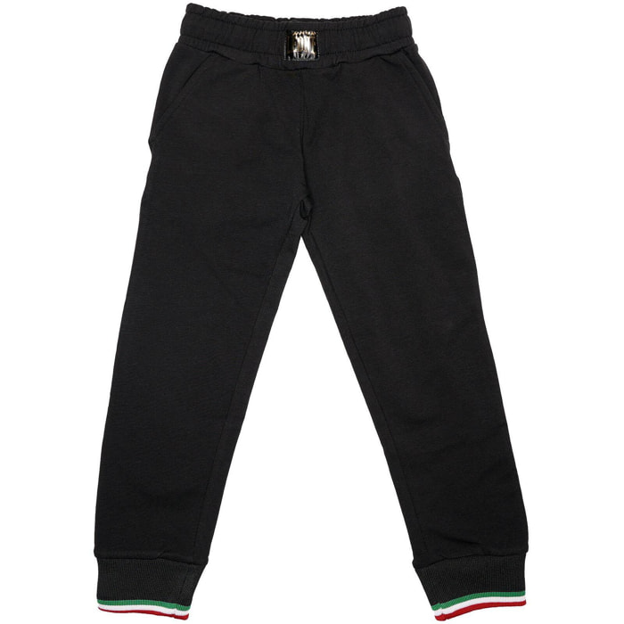 Pantalones de chándal italianos dorados para niño