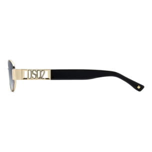 Gafas de Sol Dsquared2 D2 0155/S 0NZ de Metal Hombre 53 mm