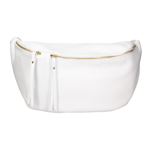 Borsa a tracolla da donna Made in Italy - Modello Caelia Plus - 100% pelle - 47.0 x 28.0 x 2.0 cm