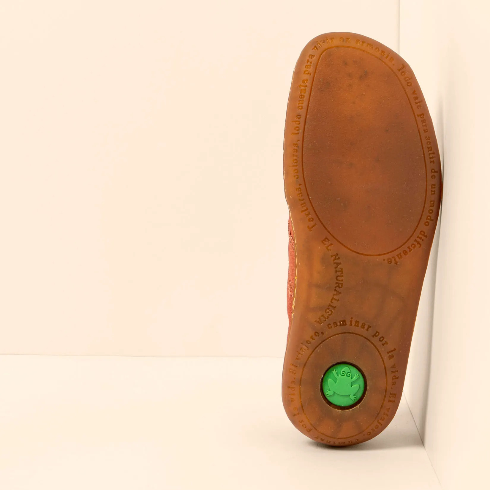 Zapatos N5288T RECYCLED COTTON BURNT/ EL VIAJERO color Burnt