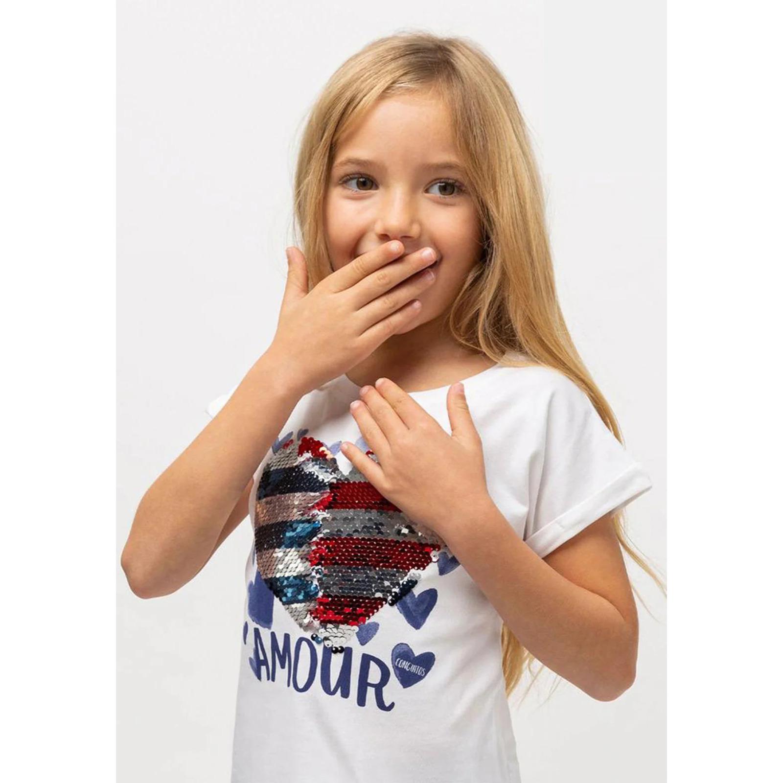 Camiseta de Niña Amour Lentejuelas Reversibles