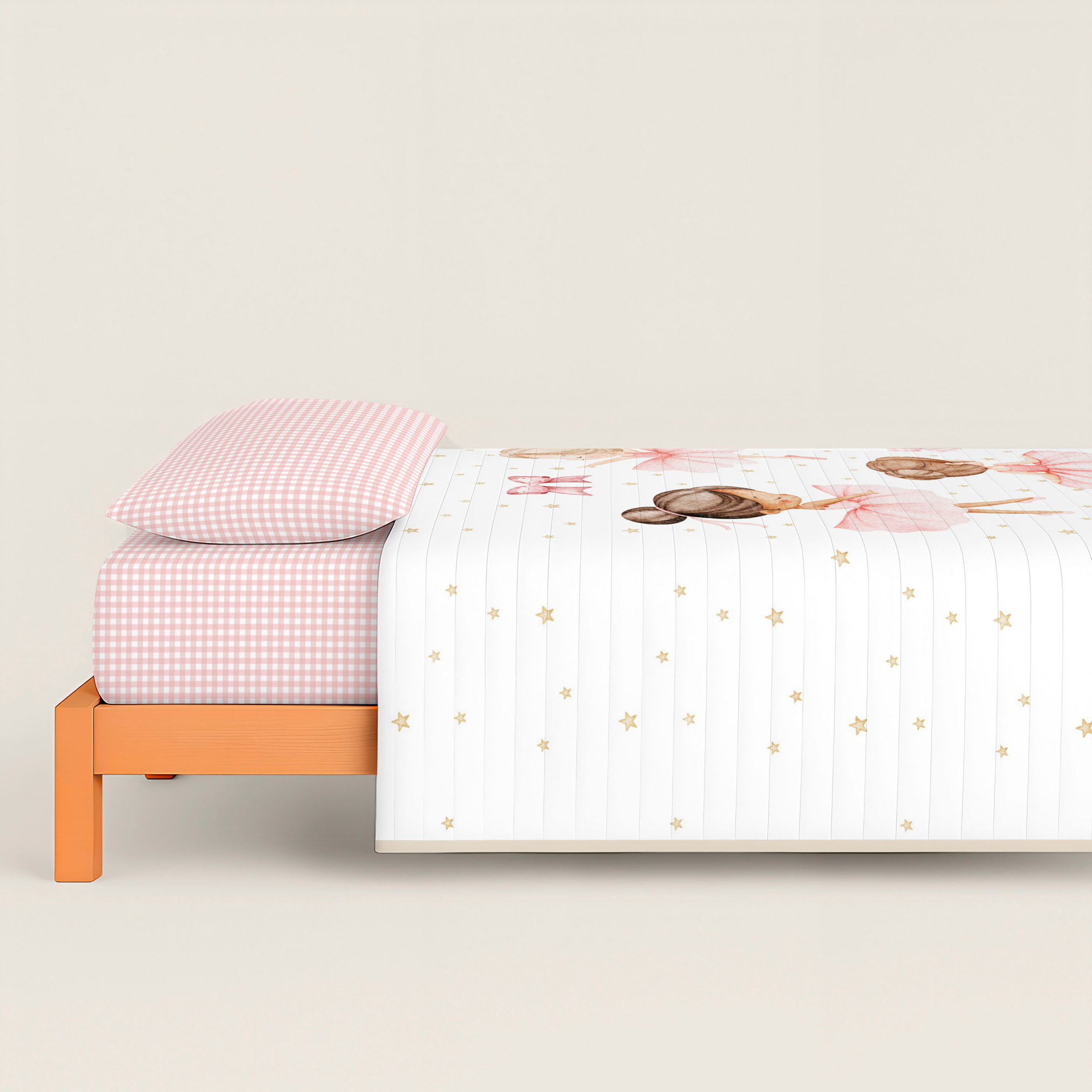 Cool Kids - Colcha Bouti Estampada - Reversible - 100% Algodón - 70 gr/m² - Ballet